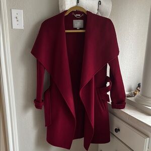 Elegant Burgundy Women's Sweater